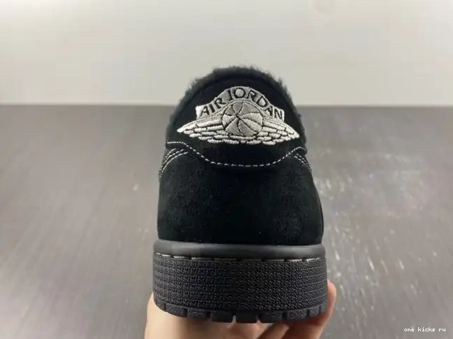 Chep Onekick Jordan Air DM7866-001 Jordan x Scott 1 Low Black Phantom
